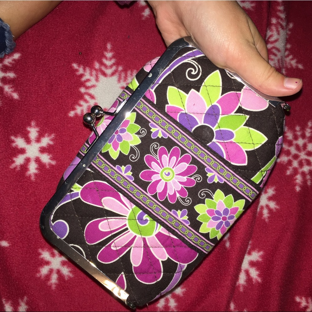 **PRICES NEGOTIABLE** Vera Bradley snap clutch